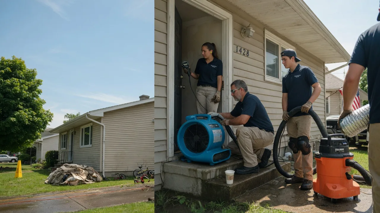 Water Damage Restoration in Chatham, IL near me